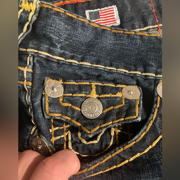 Rare EUC men’s Joey Super T True Religion size 32x30 - Picture 8 of 13